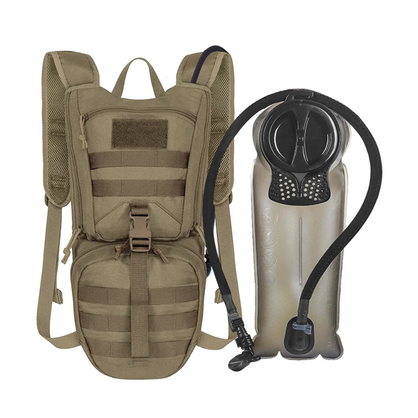 Trinkrucksack mit 2,5-Liter-Blase und Isolierung