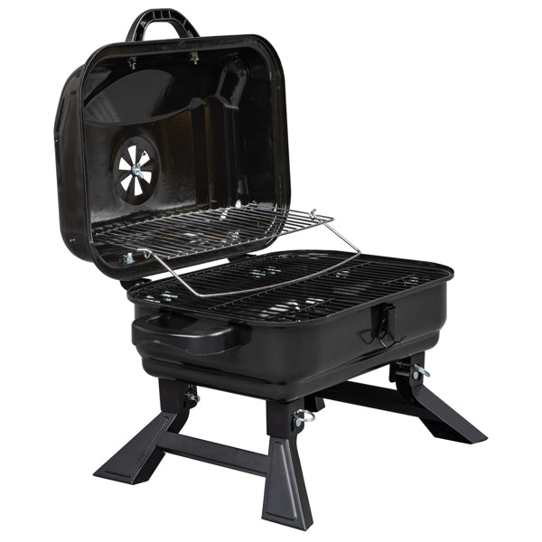 Tragbarer Holzkohlegrill/ BBQ und Smoker