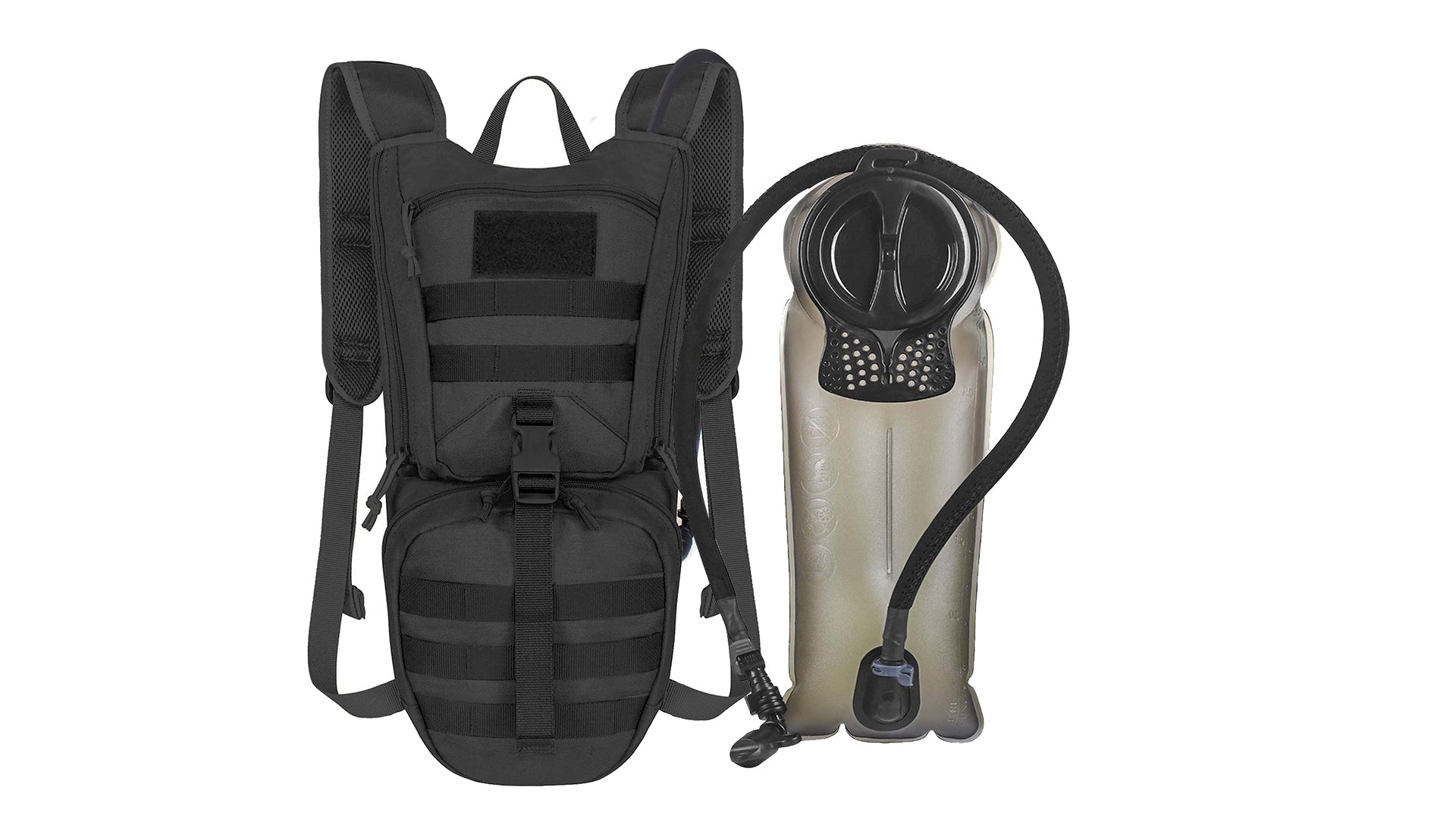 Trinkrucksack mit 2,5 - Liter - Blase und Isolierung - Hunting & Outdoor e.U.